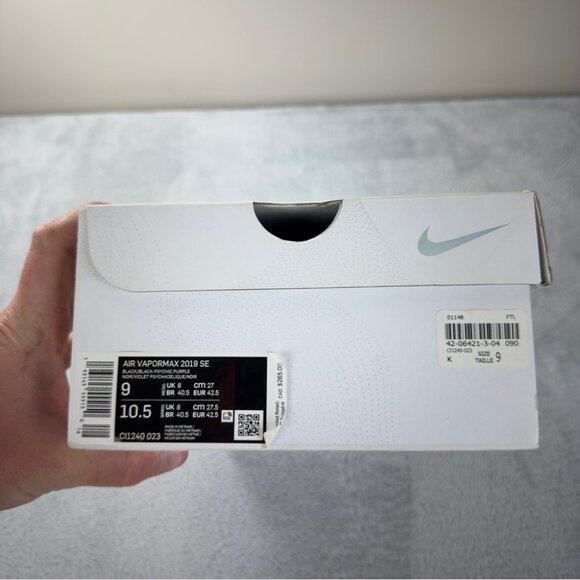 Nike Air Vapormax 2019 SE Black Multi Men's Size 9 - Picture 10 of 15
